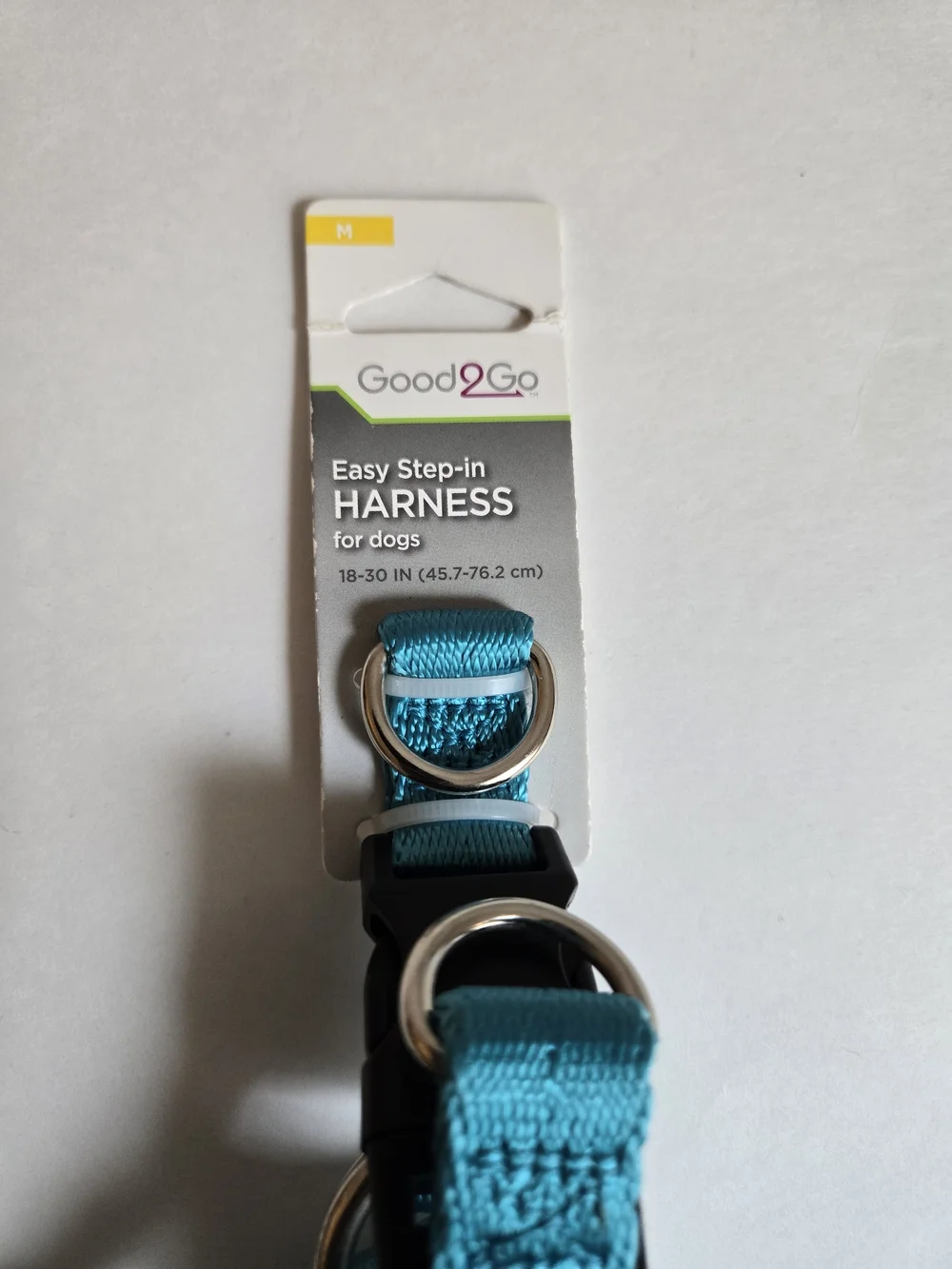 Turquoise Dog Harness - Easy Step-In